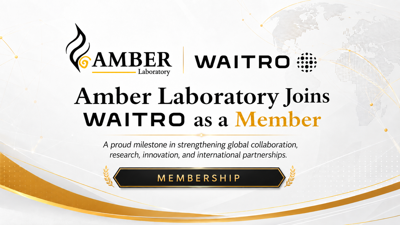 Amber Laboratory Joins the WAITRO Global Innovation Family